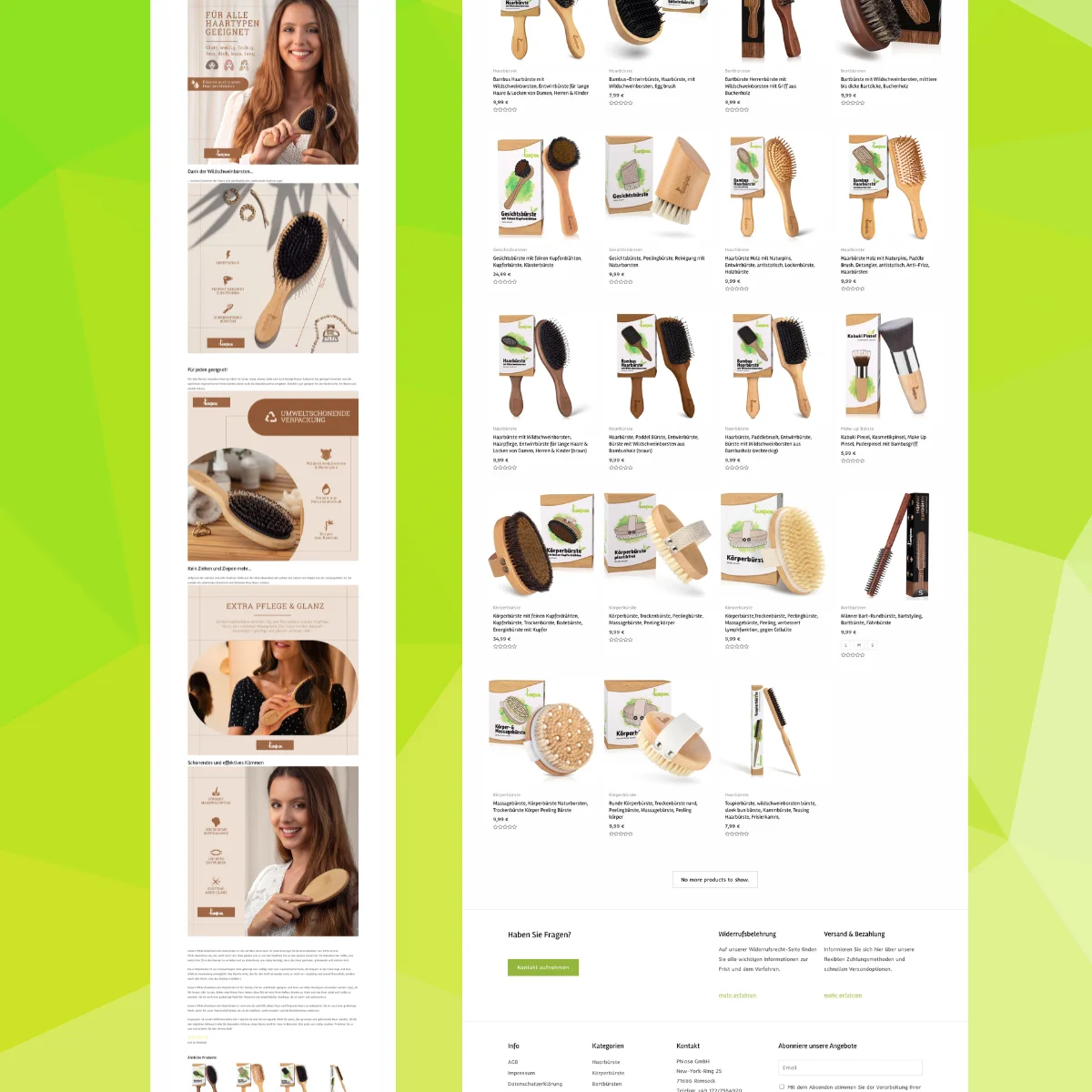 Lampox Onlineshop Wordpress portfolio 04