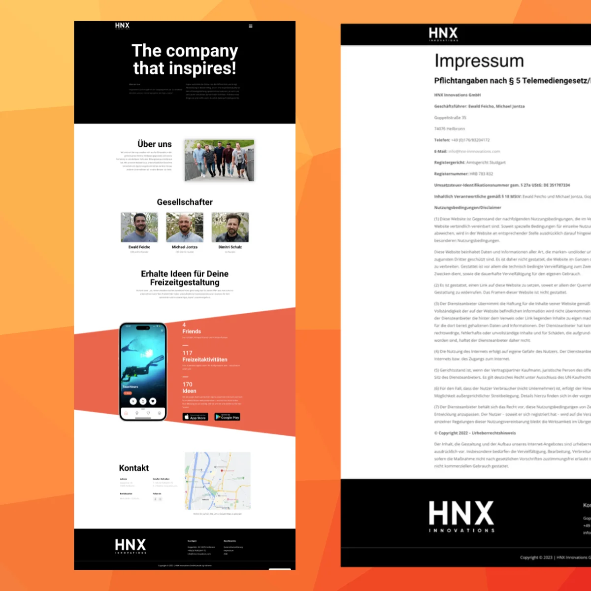 Die erfolgreiche Realisierung der HNX Innovations Website 03